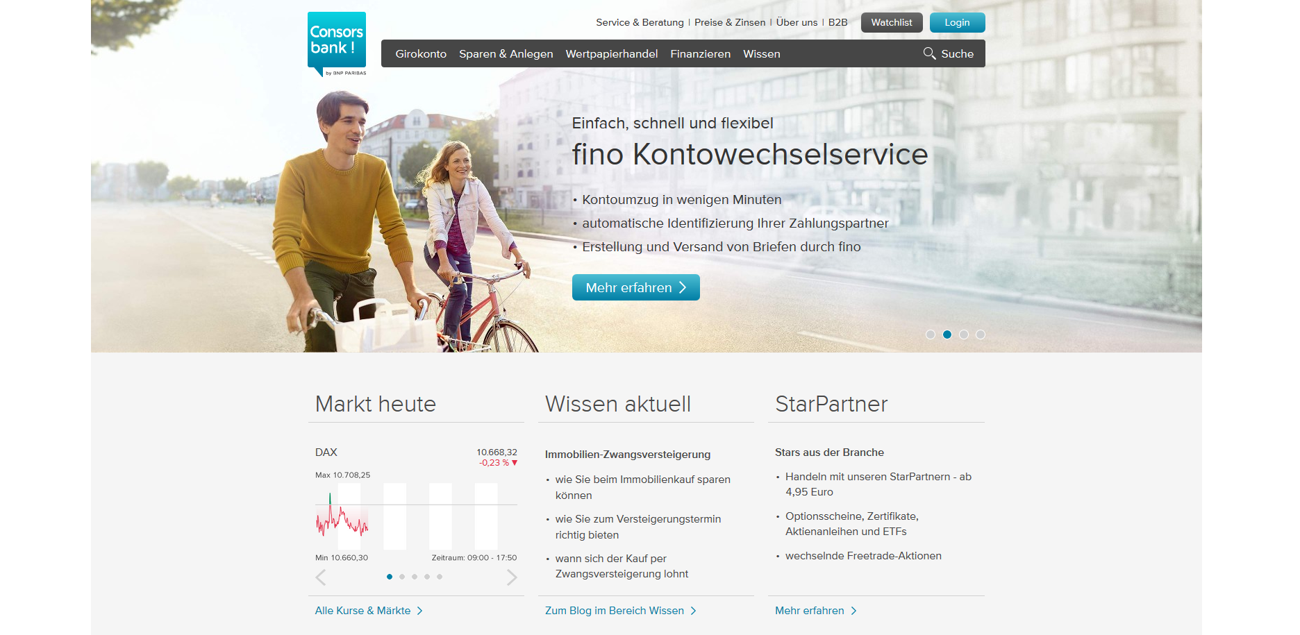 Consorsbank Login