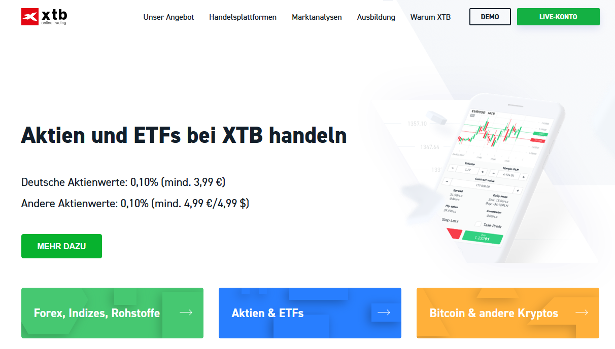 Xtb Forex Erfahrungen Vergleich 08 2019 Kritischer Test - 